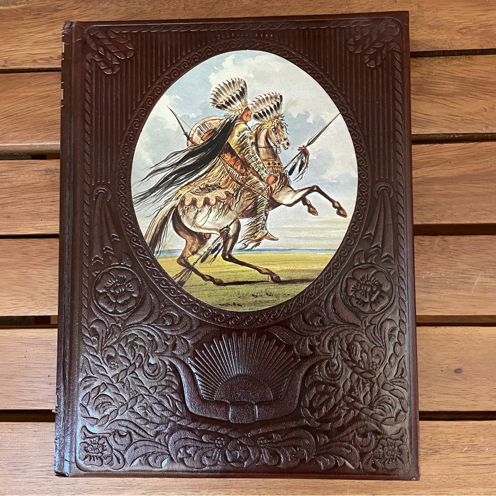 Vtg 1977 Time-Life Book The Old West The Great Chiefs Leatherette Hardcover Book